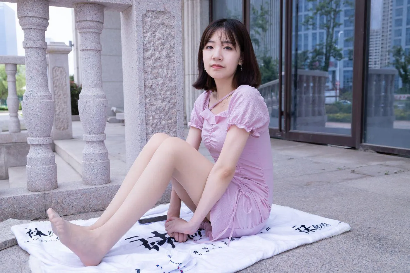 [BoBoSocks袜啵啵]NO.001 小甜豆-帆布鞋、白棉袜、肉丝 [138P]插图3